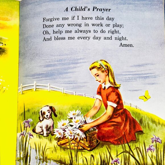 Vintage 1954 Children's Prayer Book - Dell Publishing - Picture 1 of 9